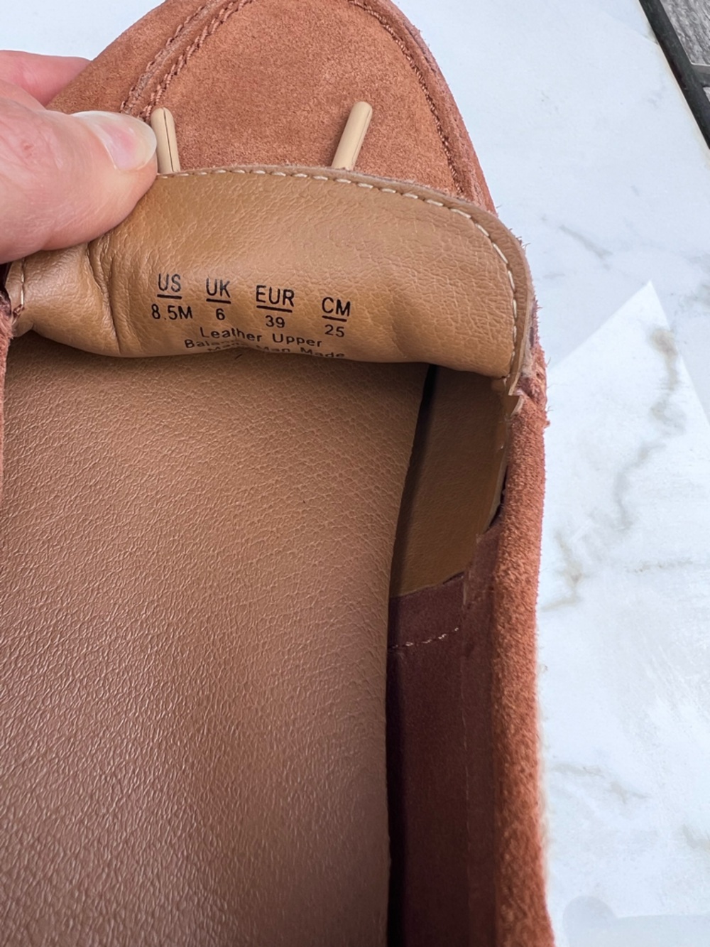 Naturalizer Keelboat Brown Suede Slip-On Round Toe Boat Shoes - Picture 7 of 7